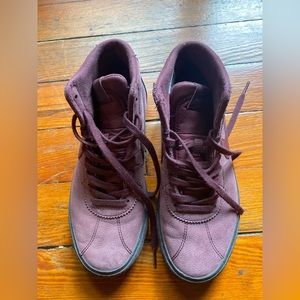 Burgundy Nike blazers